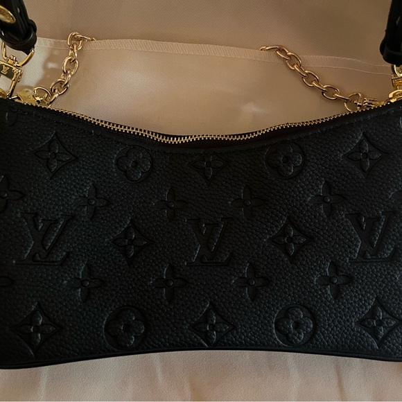 Fashion Empreinte Crossbody Bag or Purse - Black - Picture 2 of 12